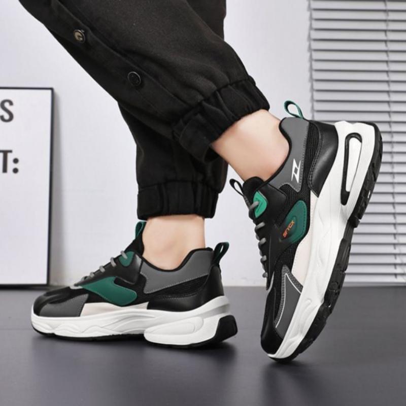 Herren Sommer Atmungsaktiv Vielseitig Deodorant Abriebfest Mesh Sportlich Lässig Dicksohlige Teenager Schuhe