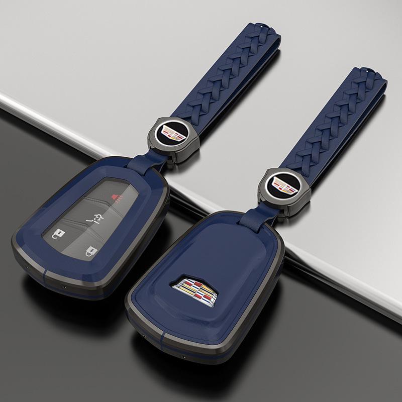 Cadillac Premium Key Case for XT5, CT5, XT4, XTS, ATSL, CT6, XT6, CT4 - Suitable for Men & Women