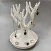 Decorative Figurine Miscellaneous Item Storage Tray Simulated Tree Jewelry Display Stand  Desktop