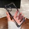 Airbag Anti-drop Suitable for Redmi K90 Mobile Phone Case Xiaomi 17promax Electroplating All-inclusive Civi5 Huawei Ov Transparent