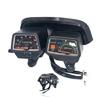 ABS Motorbike Display Tachometer Coal Meter Distance Display Outfits DT125 DT125R Offroad Black LCD Panel