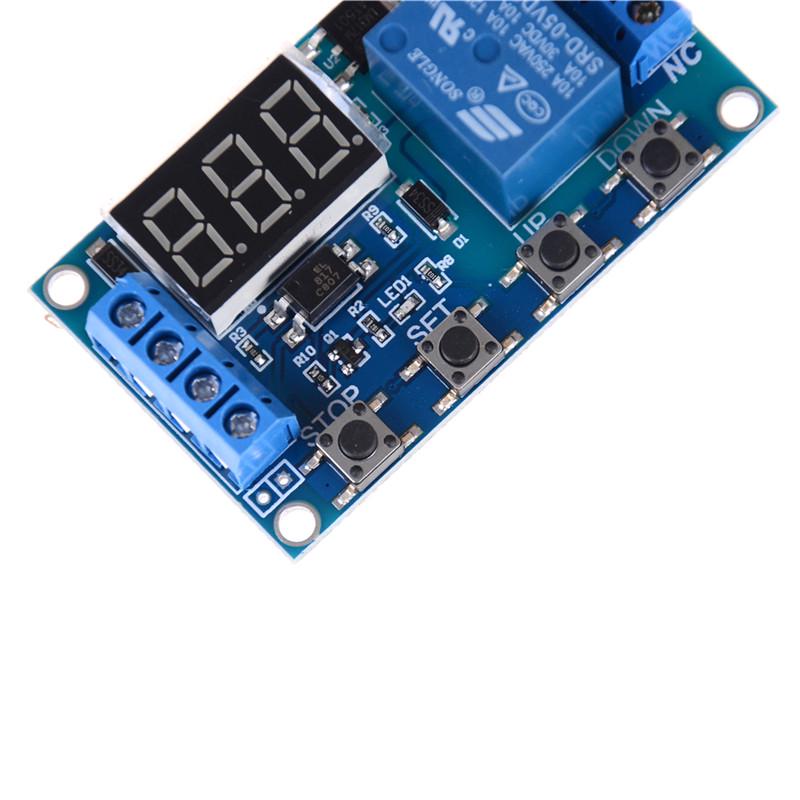 Buy 6V-30V Relay Module Switch Trigger Time Delay Circuit Timer Cycle ...