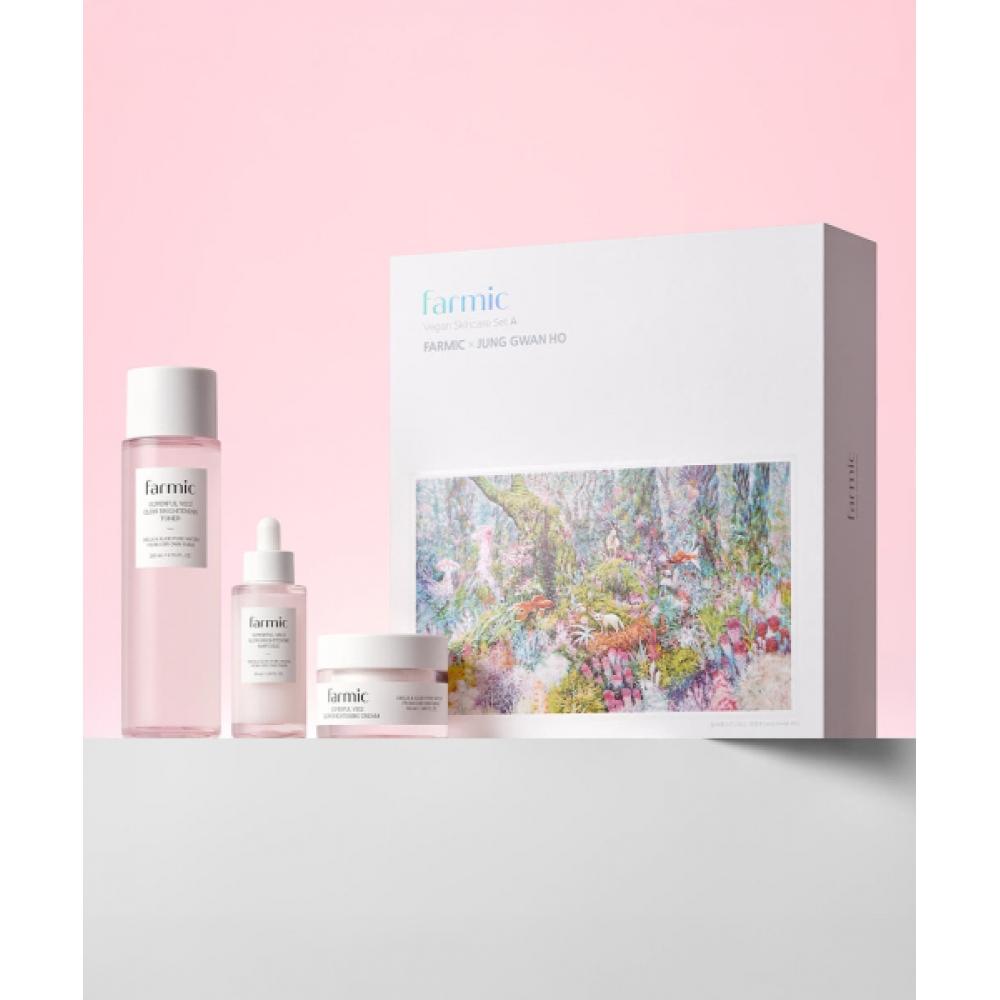 Farmic Pharmic X Jeongkwanho Firming Care Set Toner 200ml+ampoule 30ml+cream 50ml NONE