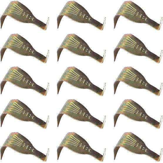 MroMax Solid Moulding Picture Hooks Hangers Rail Hanging Hook Color Zinc-Plated 54mmx34mm Bronze 30pcs