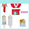 Anime One Piece Empress Hancock Cosplay Clothing Red Cheongsam Kimono Element Costume