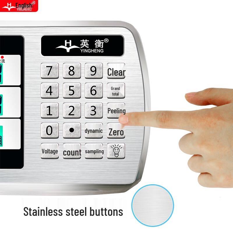 Yingheng 600kg Rechargeable Digital Platform Scale