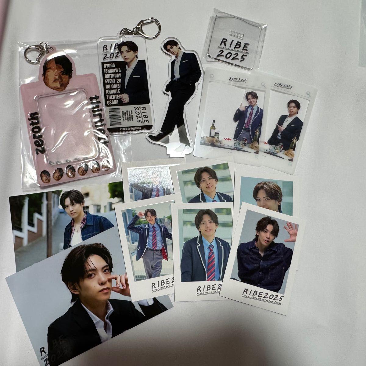 Used Ryoma Ishikawa Birthday Event Acstar Bromide Clear Card Instax Style Card