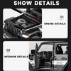 1:22 Jeep Wrangler Rubicon Off-Road High Simulation Diecast Car Metal Alloy Model Car Toys for Children Gift Collection