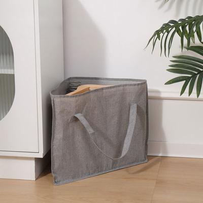 Triangle Space Save Hanger Organizer with Handle Rack Waterproof Portable Storage Bag for Convenient Closet Clothes Organizer