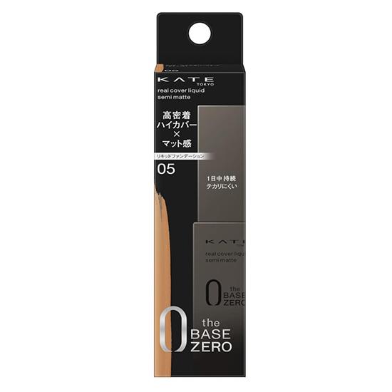 Kate Real Cover Flüssige Foundation (Halbmatt) 30ml Alle 6 Farben