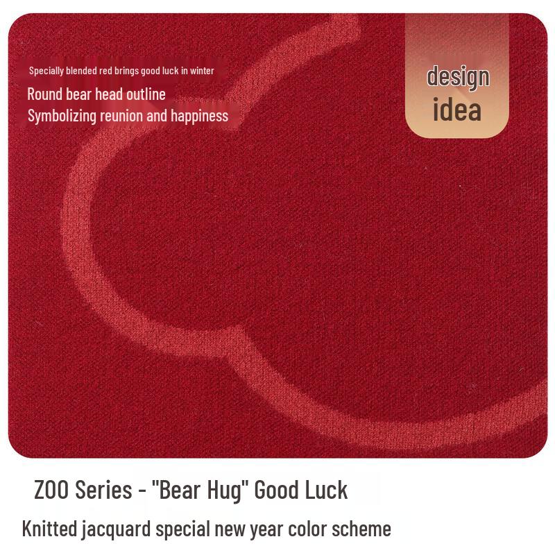 JIUMU Women's Pure Wool Warm Scarf