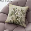 Vintage Fresh Floral Mushroom Throw Pillow Covers Pattern Cushion Cover Suitable For Sofa Bedroom Car Pillow Cover