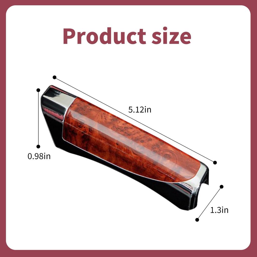Car Hand Brake Cover Handbrake Grips Protection Cover Carbon Fiber Parking Brake ABS Decoration Shell Interior Accessories