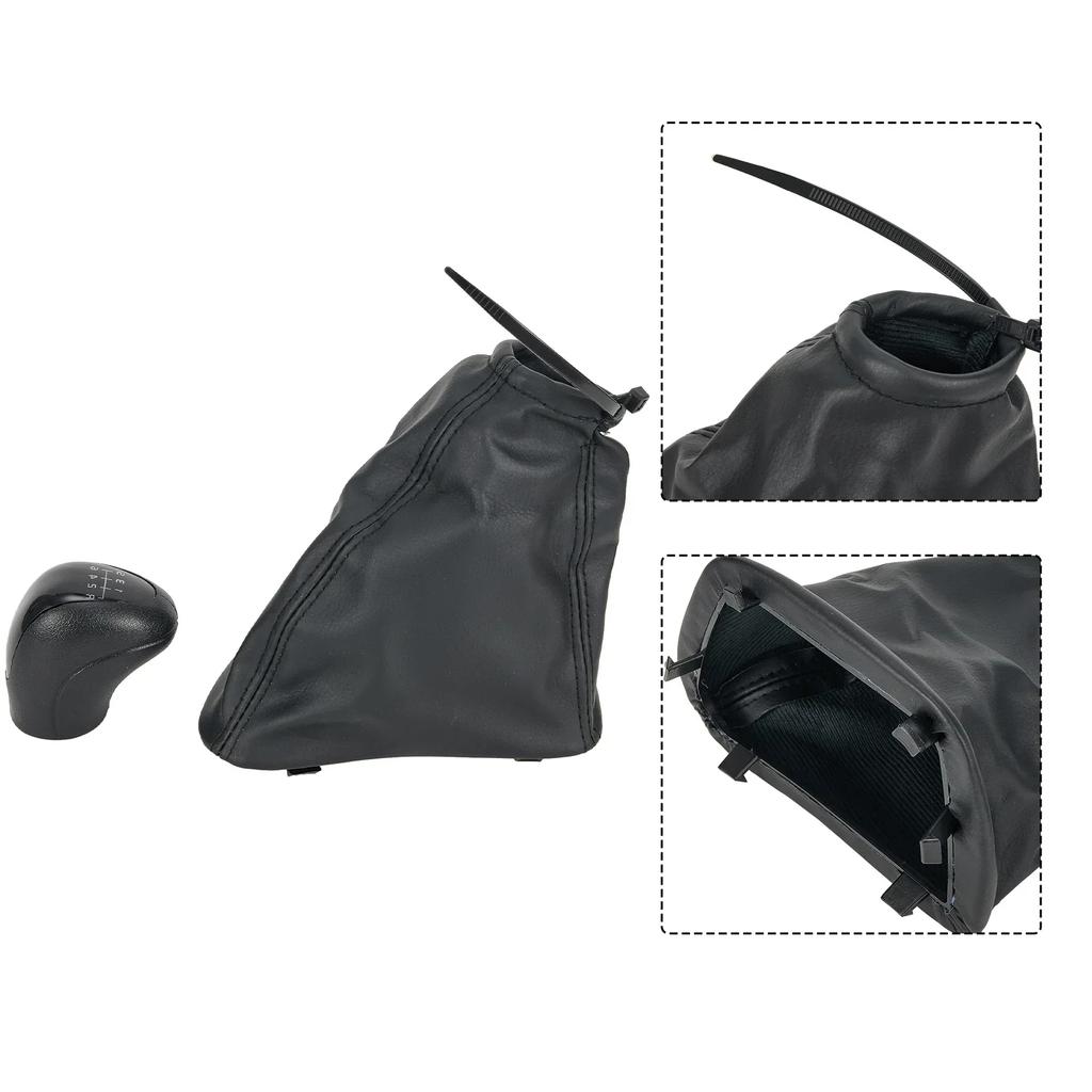 Buton schimbător de viteze cu 6 trepte pentru Mercedes pentru Sprinter W906 2006 2018 Cap schimbător de viteze cu portbagaj negru pentru piese auto cu volanul pe stânga