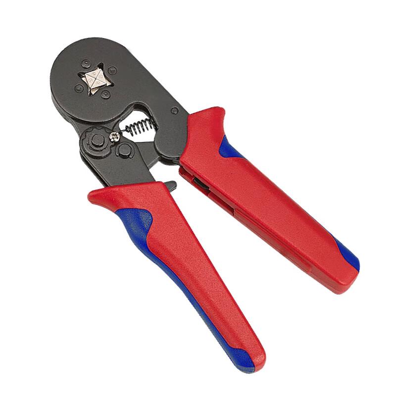Self-Adjusting Tubular Terminal Crimping Pliers