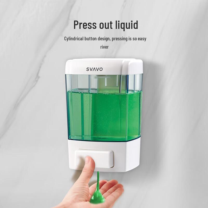Ruiwo V-7101 Wall-Mounted Manual Soap Dispenser