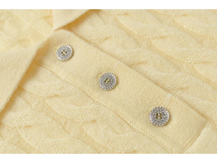 100% Pure Cashmere Cable Knit Long-Sleeve Sweater - Women's Autumn Wear