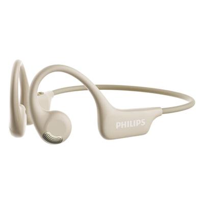 Słuchawki sportowe Philips z przewodnictwem kostnym i otwartą konstrukcją