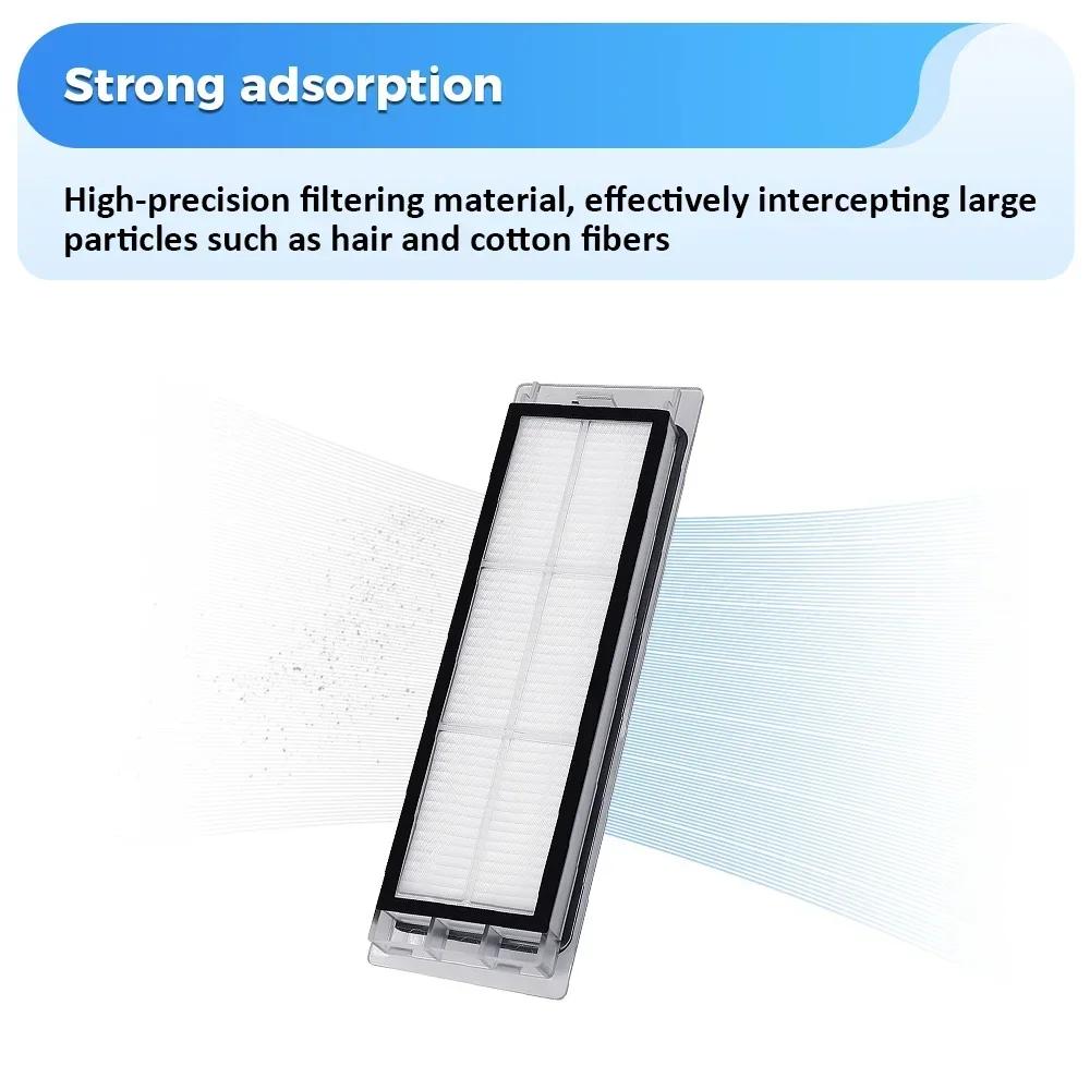 Roller Side Brush HEPA Filter Mop Cloth For Roborock S5 S50 S51 S52 S55 S6 S6 Pure S6 MaxV T6 T7 E4 E5 Vacuum Cleaner Part