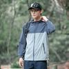 Summer new sunscreen clothes for men and women, light and breathable, UV-proof hooded skin clothes, outdoor sports hiking suits