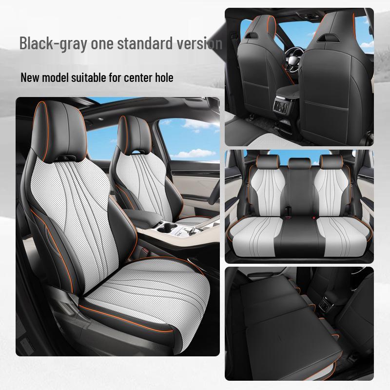 All-Season Full Surround Seat Cover for BYD Song Plus/DMI Five-Seater Car Cushion