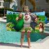 Cartoon B-Booba Towel Beach Towel Oversized Quick Dry Towel Absorbent Soft Swim BeachTowels for Men Women