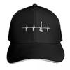 Elektrische Gitarre Herzschlag Kappe Mode Lässig Baseballkappen Verstellbarer Hut Hip Hop Sommer Unisex Baseballkappen Mehrfarbig