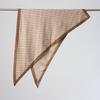 New Fashionable Versatile Imitation Silk Triangle Scarf Old Money Style Triangle Shawl Women Wear Decorative Triangle Silk Scarf