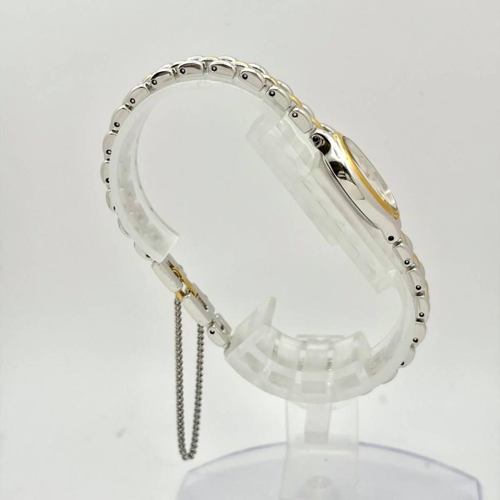 Used [Good condition/new battery] SEIKO Seiko ladies watch oval 1F21-5A00 270098