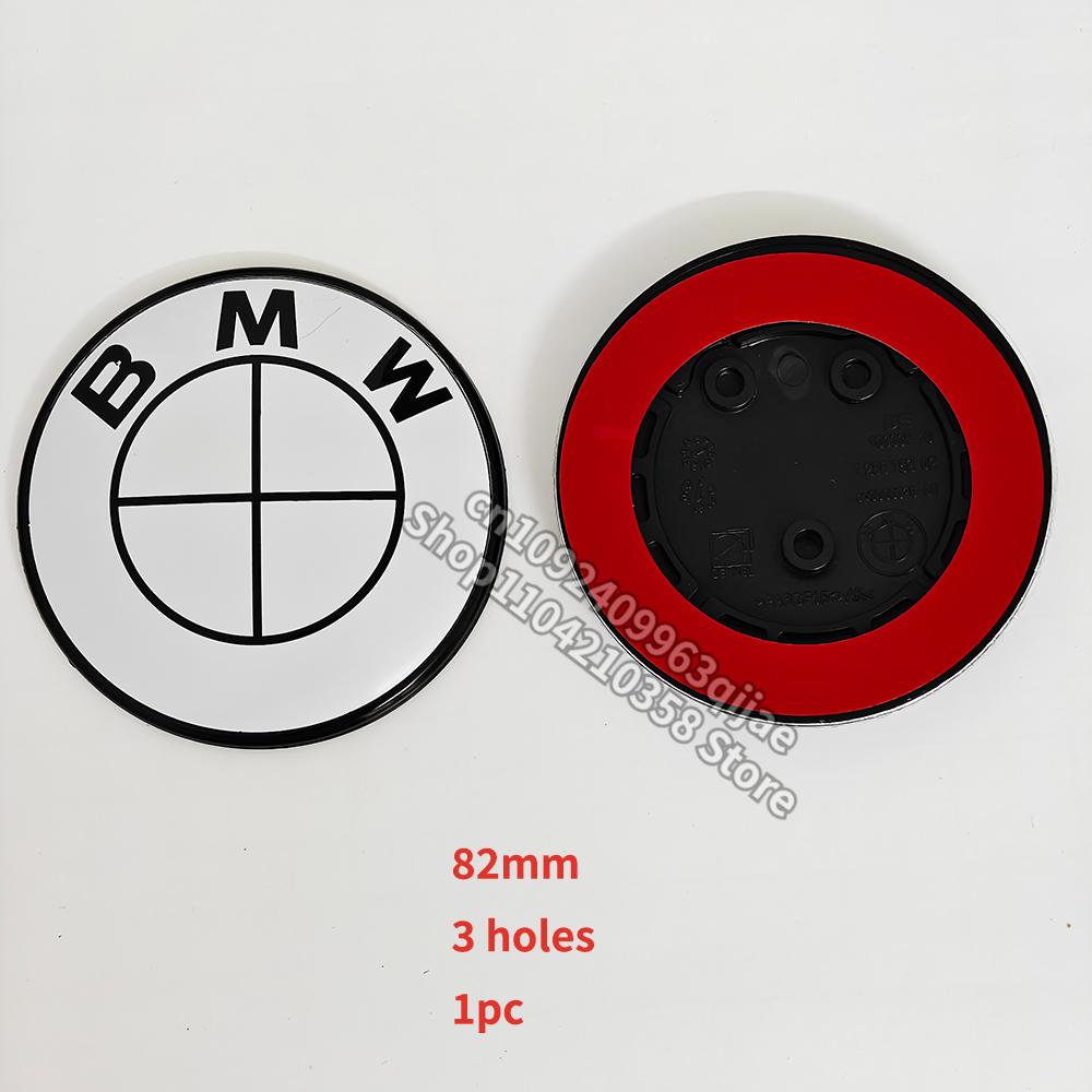 Plné bílé logo na auto Přední emblém na kapotu 82 mm + Zadní znak 74 mm + Krytka náboje kola 68 mm/56 mm + Samolepka na volant 45 mm Pro všechny BMW