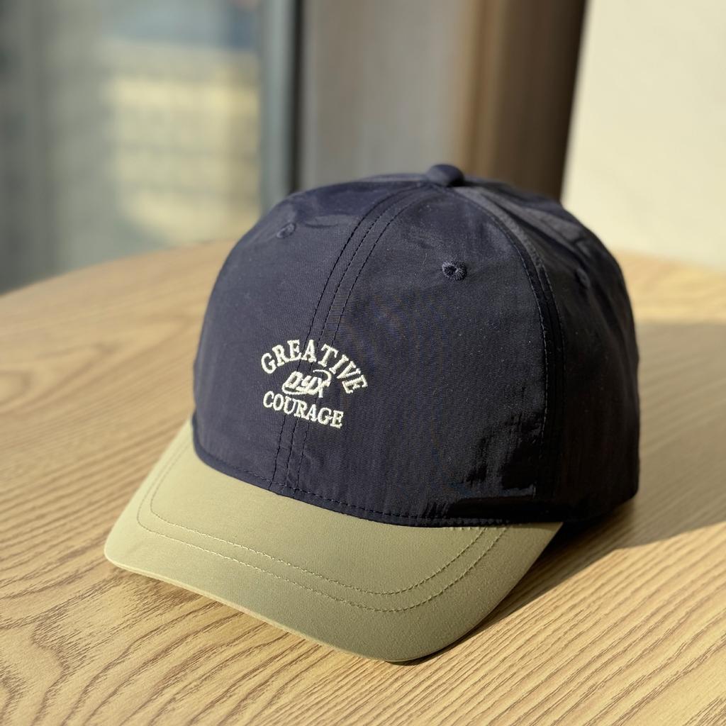 New American retro style soft-top baseball cap with contrasting colors and lettering, trendy for both men and women2026Large-cap size baseball cap