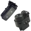Door Lock Switch +Mirror Switch Driver Side Fit For GMC Chevy Silverado Control Part
