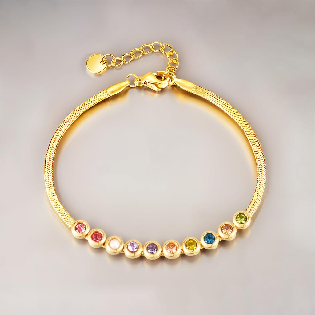 Fashionable Light Luxury High-end Personalized Jewelry Stainless Steel Bracelet