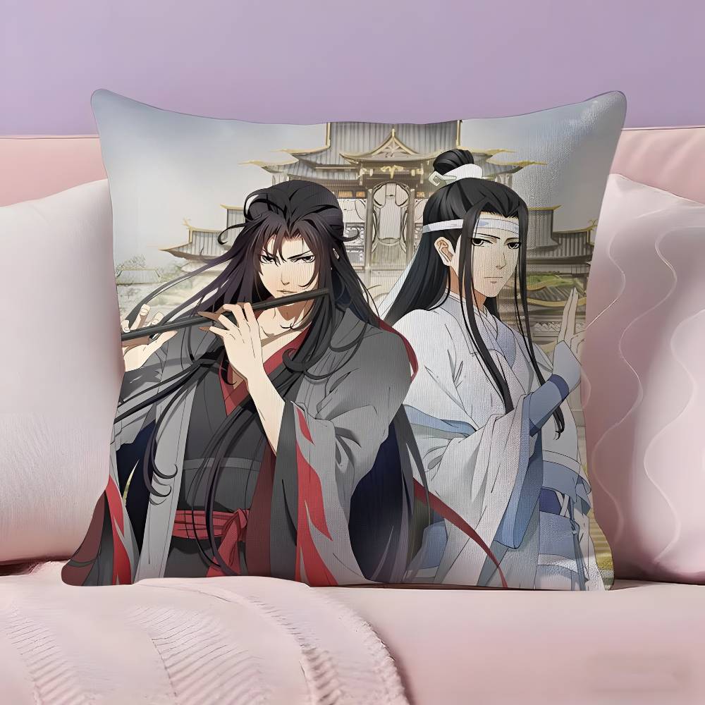 New Arrival Mo Dao Zu Shi Pillow Case Ultra Soft Skin Friendly Fabric Cloud Like Comfort & Concealed Zipper