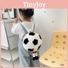 Plush Soccer Toy Backpack For Kids With Breathable Lightweight Design For School And Play