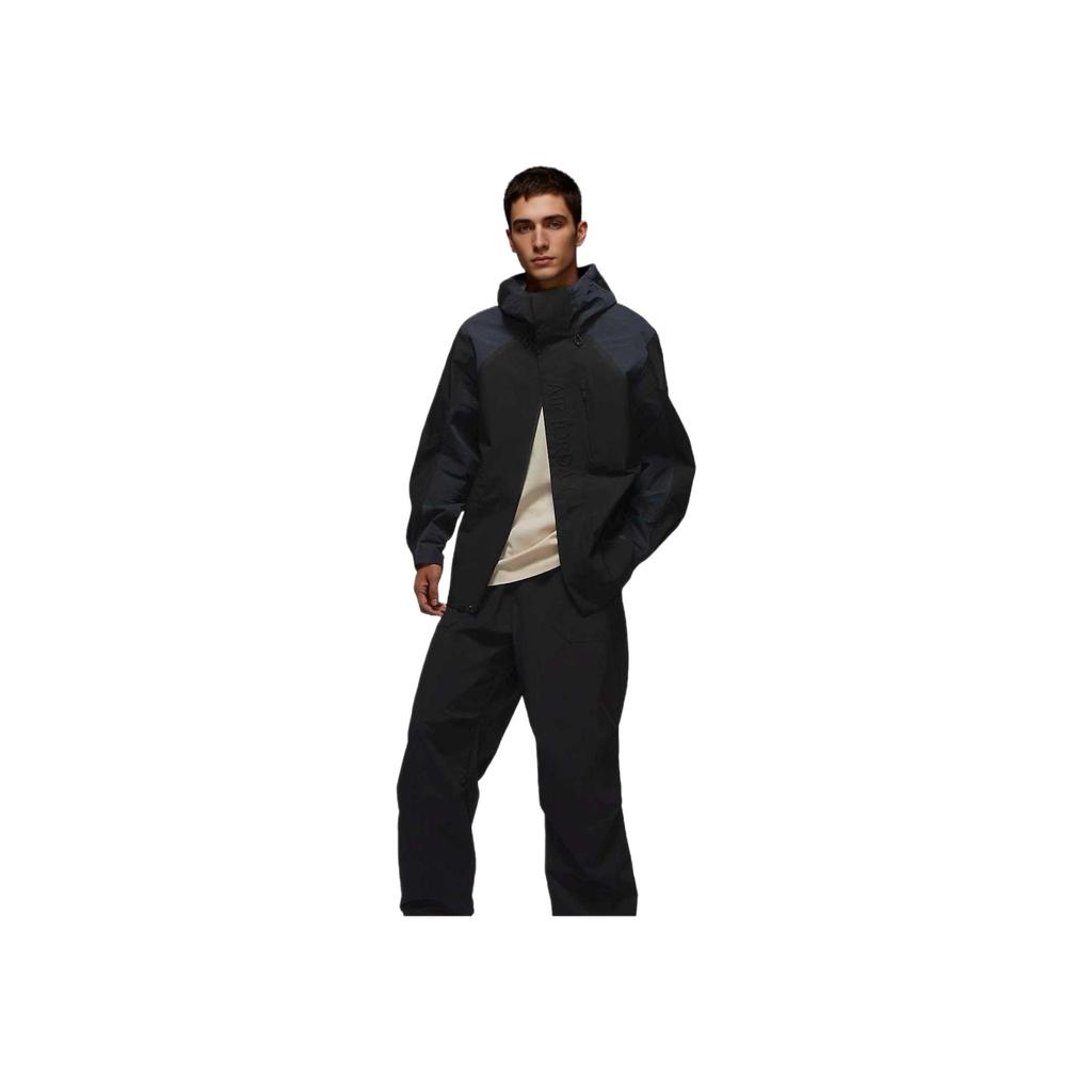 Jordan Air GORE-TEX Comfortable Waterproof Soft Skin-Friendly Zip-Up Long Sleeve Jacket Men Jackets Gray Black FV7216-045