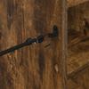 Golf Cabinet with Wheels Uni Smoked Oak 65 x 45 x 98 cm
