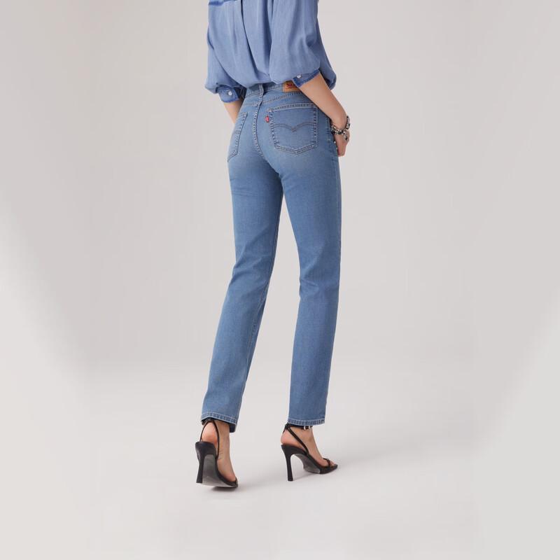 Levi's Women's 724 Ice Cool Series High Waist Slim Straight Jeans