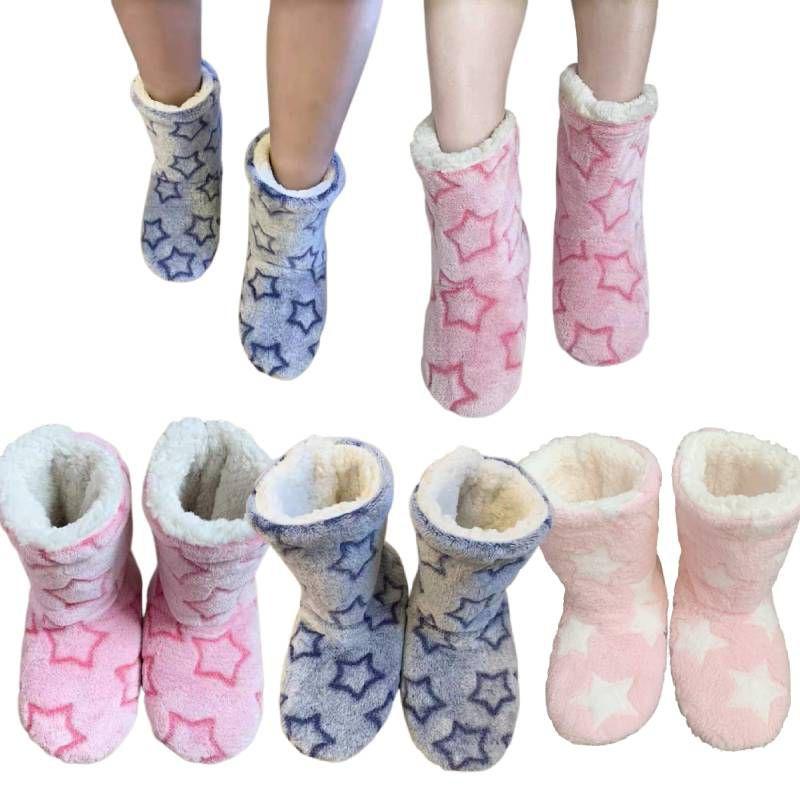 Ladies Slippers Womens Boots Flexible Lightweight Comfortable