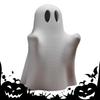 Halloween Ghost Figurine Middle Finger Cute Ghost Statue Desktop Art Piece Spooky Tiered Tray Decor for Garden Party Desk