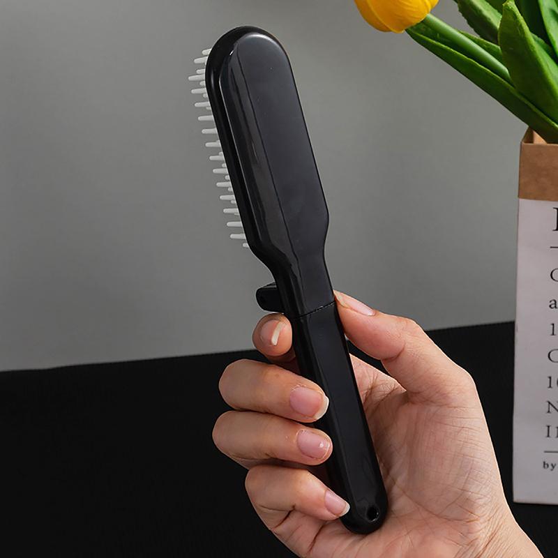 Foldable Hair Comb Portable Detangling Soft Hair Brush Anti Static Head Scalp Massage Travel Pocket Comb Hair Styling Barber