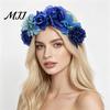 Floral Headband For Women 3D Flowers Hair Hoop, Halloween Party Headband, Simulated Accessory Rose for Vacation Dance Accessories Gift Hoop