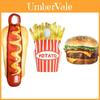 Food Theme Adult Costume Sausage Hamburger Fries Cosplay Outfit For Halloween And Party Fun