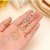 Bobisty 1PC Cartilage Earring Stud for Women Surgical Steel Flat Back Earrings Hoop Flower Snake Shape Helix Piercing Jewelry
