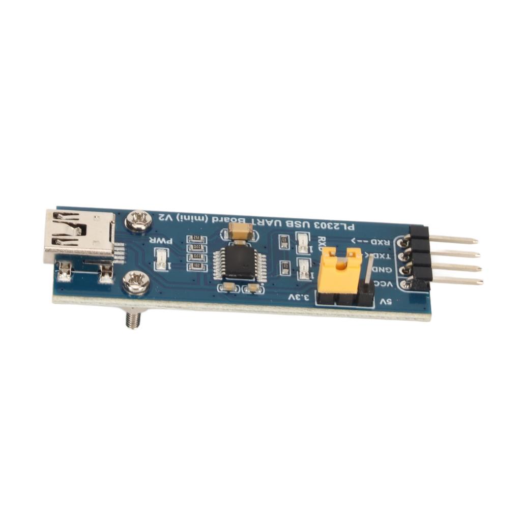 USB zu UART TTL Modul USB Mini AB Stecker 3 Leistungsmodi 3 LED USB UART Serielles Adaptermodul für Win XP 7 8 10 11