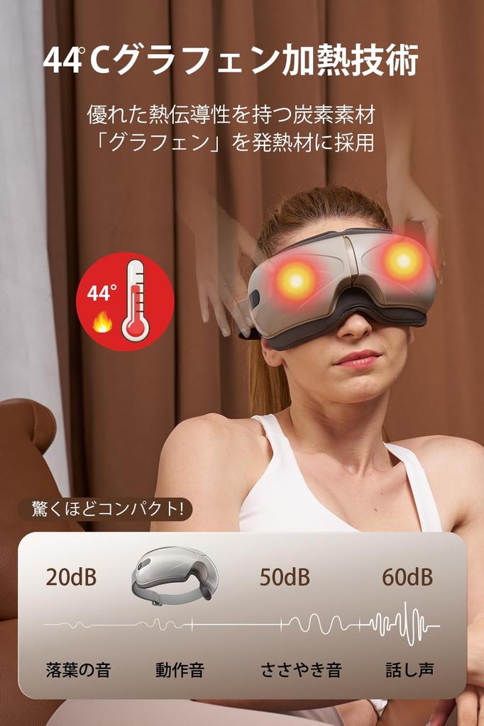 Kallichore Augenwärmer Hot Mask Graphen Bluetooth