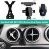 Soporte para Teléfono Móvil de Coche por Gravedad Para Mercedes-Benz GLA X156 2015-2019 Clase B CLA C117 Soporte para Smartphone con Carga Inalámbrica