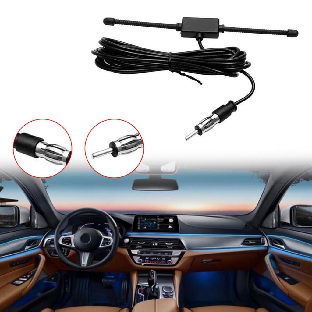 Car Radio/FM/AM Mode Antenna Stick Antenna for Car Radio Antenna Aerial Stereo Signal Trunk
