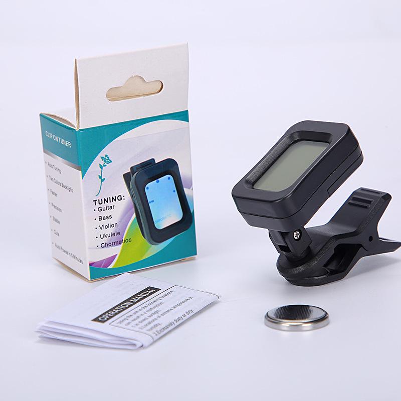 Guitar, Ukulele, Violin, Bass, and Folk Instrument Tuner