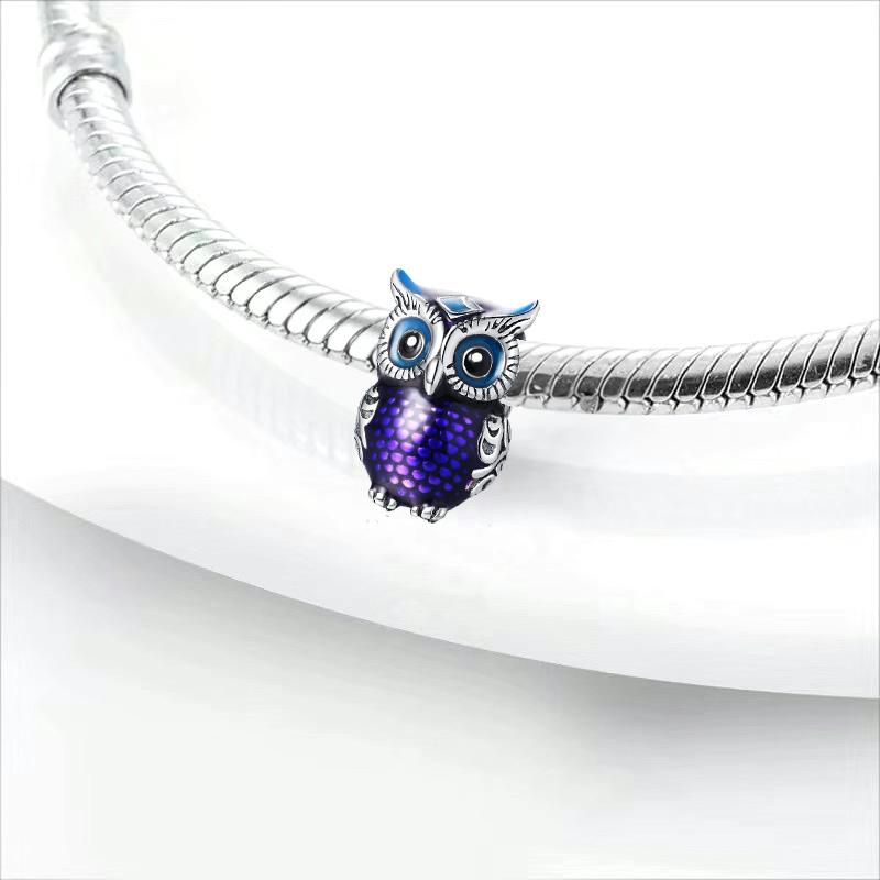New 925 Silver Charm Bracelet Forest Series Jewelry for Women Four-leaf Clover Man-eating Flower Design Accessories